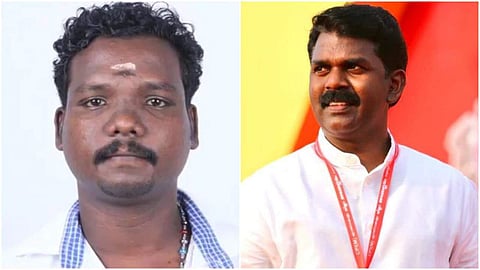 മരിച്ച ദീപു, പി വി ശ്രീനിജൻ എംഎൽഎ / ഫയൽ