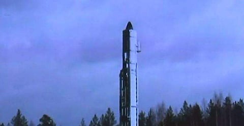 റഷ്യന്‍ മിസൈല്‍ പരീക്ഷണം/ ട്വിറ്റര്‍