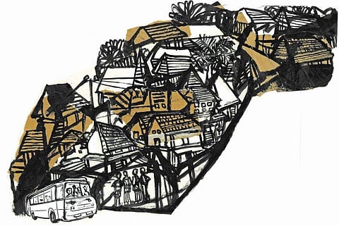 ചിത്രീകരണം: സചീന്ദ്രൻ കാറ‍ഡുക്ക