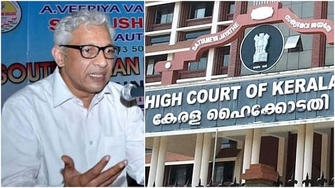 ഗോപിനാഥ് രവീന്ദ്രൻ, ഹൈക്കോടതി/ ഫയൽ