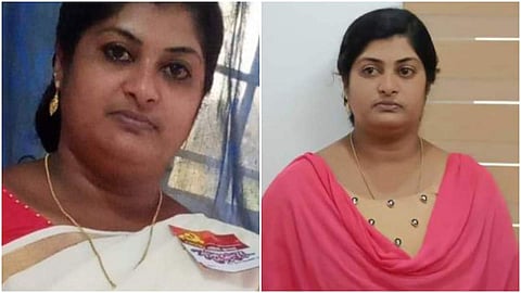 അറസ്റ്റിലായ സൗമ്യ എബ്രഹാം