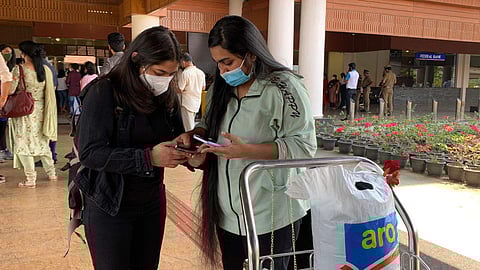 യുക്രൈനില്‍ നിന്നെത്തിയ മലയാളി സംഘം