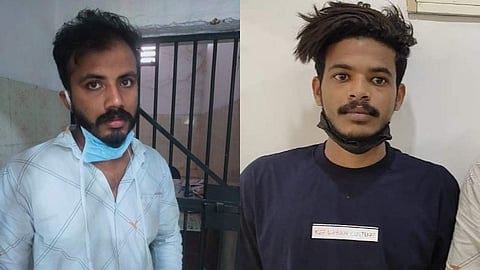 എംഡിഎംഎയുമായി പിടിയിലായ യുവാക്കള്‍