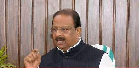 കെ സുധാകരന്‍ മാധ്യമങ്ങളോട്, ടെലിവിഷന്‍ ചിത്രം