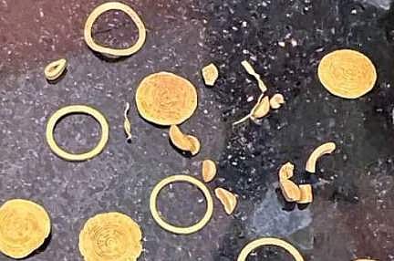 മലപ്പുറത്ത് തൊഴിലാളികൾ കണ്ടെത്തിയ സ്വർണനിധി