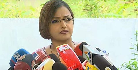 സ്വപ്‌ന സുരേഷ് മാധ്യമങ്ങളെ കാണുന്നു/വീഡിയോ സ്‌ക്രീന്‍ഷോട്ട്