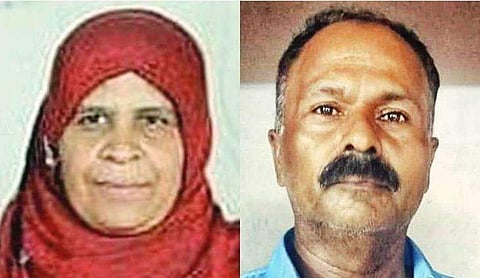 കൊല്ലപ്പെട്ട ഹലീമ, അറസ്റ്റിലായ ഷംസുദ്ദീൻ