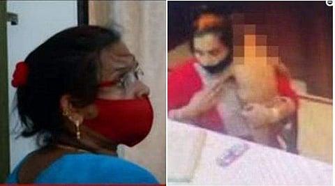 സിപ്‌സിയെ പൊലീസ് അറസ്റ്റ് ചെയ്തപ്പോള്‍/ ടെലിവിഷന്‍ ദൃശ്യം