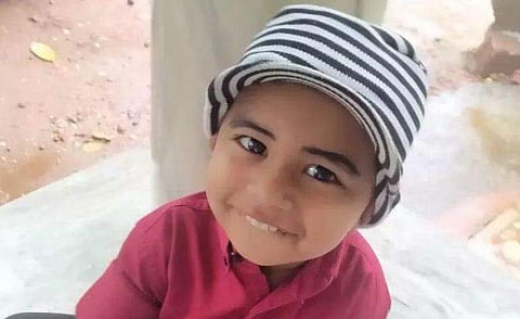 മരിച്ച മൂന്ന് വയസുകാരന്‍ റസിന്‍ഷാ