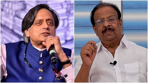 ശശി തരൂർ, കെ സുധാകരൻ/ ഫയൽ