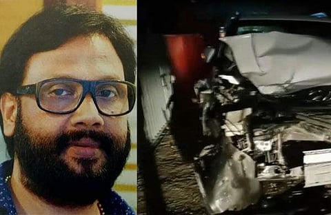 സന്ധ്യ മോഹന്‍, അപകടത്തില്‍ പെട്ട കാര്‍