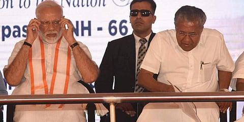 പ്രധാനമന്ത്രി നരേന്ദ്ര മോദിയും മുഖ്യമന്ത്രി പിണറായി വിജയനും/ ഫയല്‍ ചിത്രം