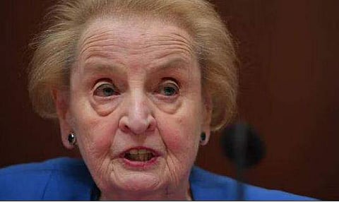 മെഡലിന്‍ ഓള്‍ബ്രൈറ്റ്‌ /ഫയല്‍