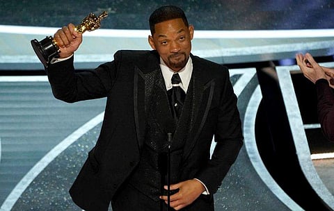 ഓസ്കർ വേദിയിൽ വിൽ സ്മിത്ത്/ ചിത്രം: പിടിഐ