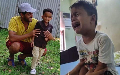 "ഇപ്പോ തന്നെ ഫോണിൽ വിളിച്ച് പെപ്പെയോട് വരാൻ പറ"; വാശിപിടിച്ച് കരഞ്ഞ് കുട്ടി ആരാധകൻ, ഓടിയെത്തി താരം (വിഡിയോ) 