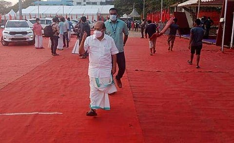 ജി സുധാകരൻ സംസ്ഥാന സമ്മേളനത്തിൽ/ ഫെയ്സ്ബുക്ക്