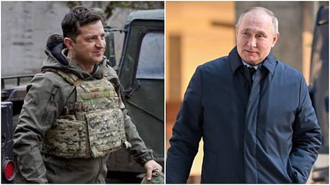 സെലൻസ്കി, പുടിൻ/ ഫയൽ ചിത്രം