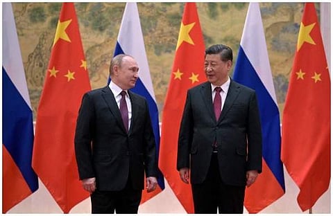 പുടിന്‍, ഷി ജിന്‍ പിങ്‌