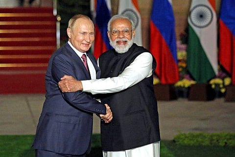 പുടിനും മോദിയും/ ഫയൽ