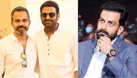 പ്രഭാസ് പ്രശാന്ത് നീലിനൊപ്പം, പൃഥ്വിരാജ്/ ഫേയ്സ്ബുക്ക്