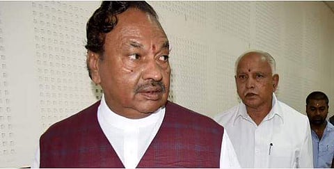 കര്‍ണാടക മന്ത്രി കെ എസ് ഈശ്വരപ്പ/ഫയല്‍