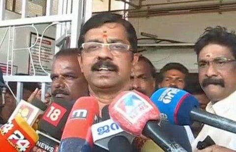 ബിജെപി സംസ്ഥാന ജനറല്‍ സെക്രട്ടറി സി കൃഷ്ണകുമാര്‍