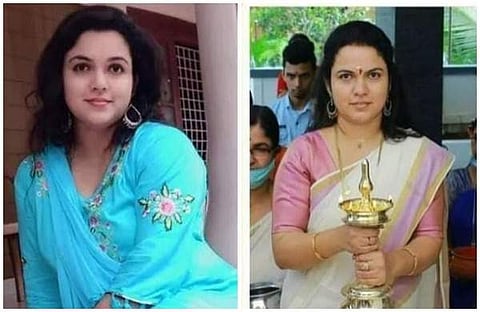 രേഷ്മ, കാരായി രാജന്‍ പങ്കുവച്ച ചിത്രം