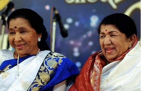 ആശ ഭോസ്‌ലെ, ലത മങ്കേഷ്കർ