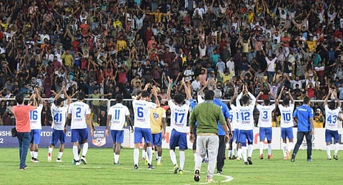 സന്തോഷ് ട്രോഫി ഫൈനലില്‍ എത്തിയ കേരളാടീം