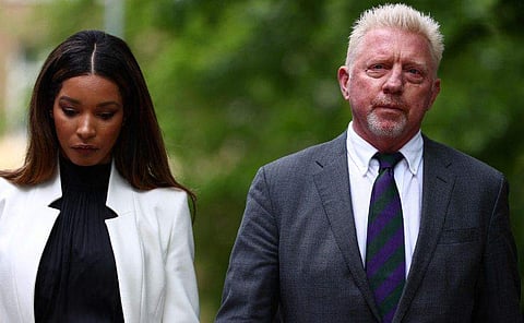 ബോറിസ് ബെക്കറും പങ്കാളി ലിലിയന്‍ കാര്‍വാലോയും/ഫോട്ടോ: എഎഫ്പി