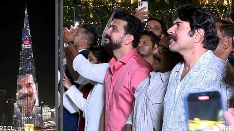 ബുർജ് ഖലീഫയിൽ സേതുരാമയ്യർ സിബിഐ, സാക്ഷിയാവാൻ മമ്മൂട്ടിയും; വിഡിയോ