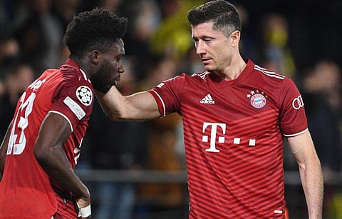 ലെവന്‍ഡോസ്‌കി അല്‍ഫോണ്‍സോ ഡേവിസ്/ഫോട്ടോ: എഎഫ്പി