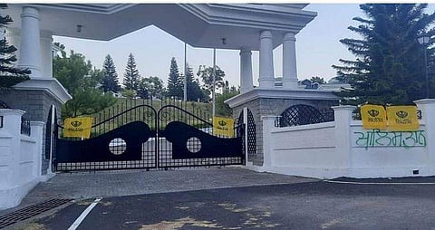 നിയമസഭ മന്ദിരത്തിന് മുന്നില്‍ ഖലിസ്ഥാന്‍ പതാക സ്ഥാപിച്ച നിലയില്‍/ ഫയല്‍