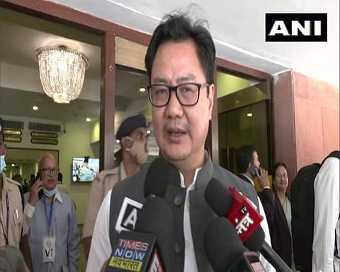 കിരണ്‍ റിജിജു/ എഎന്‍ഐ