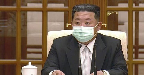 ഉത്തരകൊറിയന്‍ വാര്‍ത്താ ഏജന്‍സി പുറത്തുവിട്ട ചിത്രം 