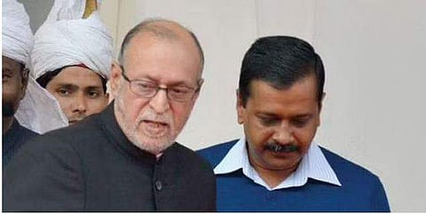 അനില്‍ ബൈജാല്‍ കെജരിവാളിനൊപ്പം/ഫയല്‍