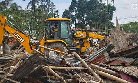 'Bulldozer revenge' 6 held for demolishing houses of man his kin over elopement