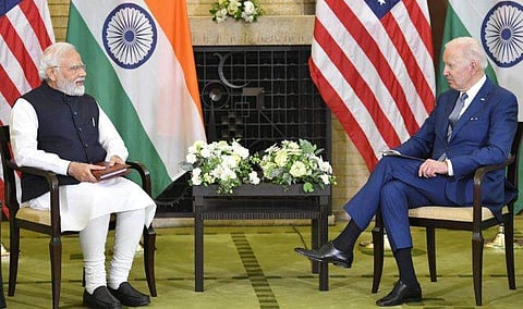 മോദി-ബൈഡന്‍ കൂടിക്കാഴ്ച/ ട്വിറ്റര്‍ ചിത്രം