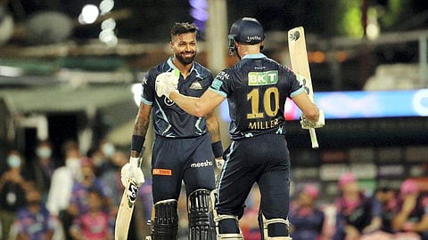 ഹര്‍ദിക് പാണ്ഡ്യ, ഡേവിഡ് മില്ലര്‍/ഫോട്ടോ: പിടിഐ