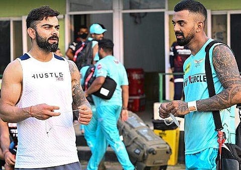 വിരാട് കോഹ്‌ലി, കെഎല്‍ രാഹുല്‍/ഫോട്ടോ: ട്വിറ്റര്‍