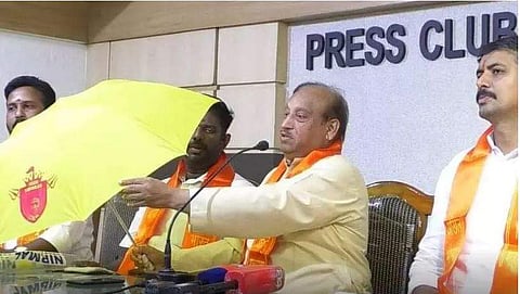 ഹിന്ദു മഹാസഭയുടെ വാര്‍ത്താ സമ്മേളനം