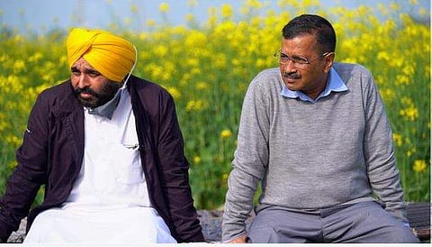 ഭഗവന്ത് മാന്‍,അരവിന്ദ് കെജരിവാള്‍/ട്വിറ്റര്‍