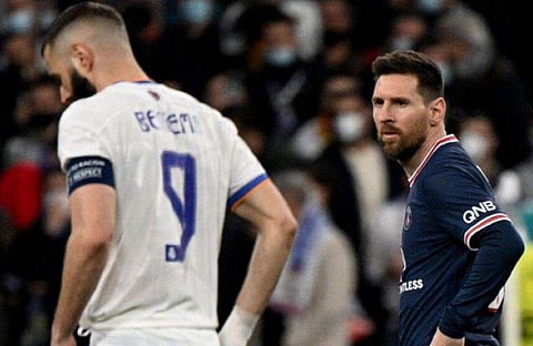 മെസി, ബെന്‍സെമ/ഫോട്ടോ: ട്വിറ്റര്‍