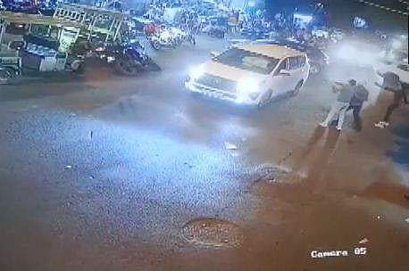 വെടിവയ്പിന്റെ വീഡിയോ ദൃശ്യം