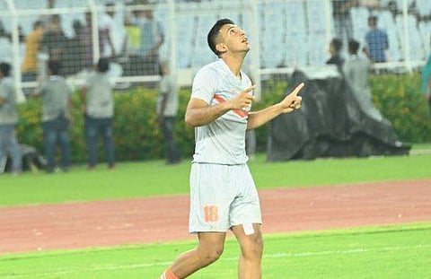 സഹല്‍ അബ്ദുല്‍ സമദ്/ഫോട്ടോ: ട്വിറ്റര്‍