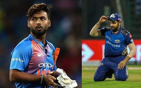 ഋഷഭ് പന്ത്,രോഹിത് ശര്‍മ