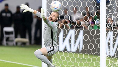 പെനാല്‍റ്റി ഷൂട്ടൗട്ടില്‍ ഓസ്‌ട്രേലിയന്‍ ഗോള്‍കീപ്പര്‍ റെഡ്‌മെയ്ന്‍/ഫോട്ടോ: എഎഫ്പി