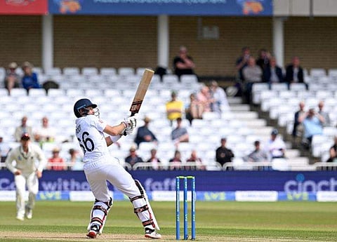 ന്യൂസിലന്‍ഡിന് എതിരെ ട്രെന്‍ഡ്ബ്രിഡ്ജില്‍ റൂട്ടിന്റെ ബാറ്റിങ്/ഫോട്ടോ: എഎഫ്പി