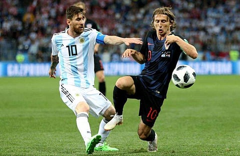 മോഡ്രിച്ച്, മെസി/ഫോട്ടോ: ട്വിറ്റര്‍