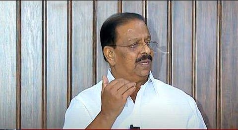 കെ സുധാകരന്‍ /ഫയല്‍ ചിത്രം